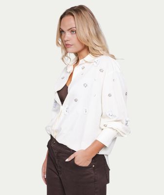 Rosela Blouse Winter white