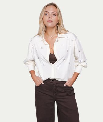 Rosela Blouse Winter white