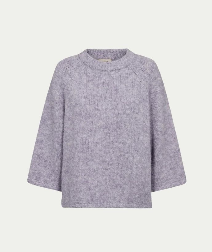FQGRSLULU-PULLOVER Iris Melange