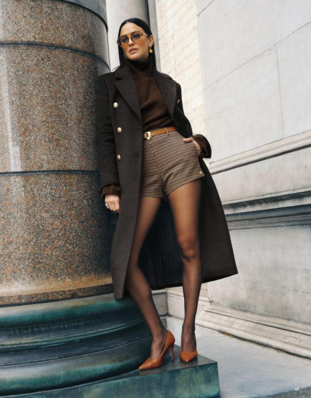 Damy Brown Check