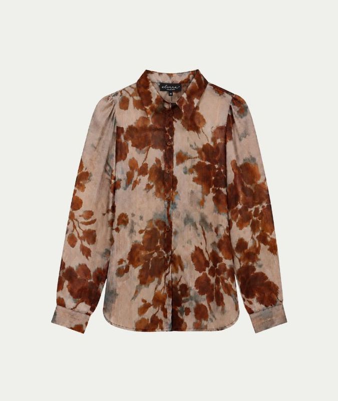 Blouse Angela Blue Frost Blossom