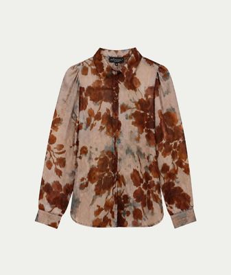 Blouse Angela Blue Frost Blossom