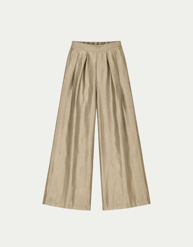 Trouser Valentina Champagne Gold