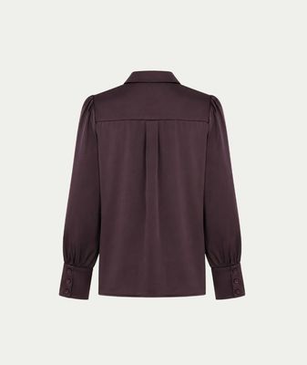 Blouse Nore Dark Grape