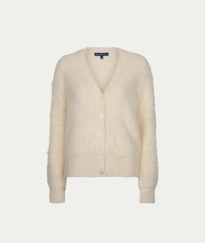 Cardigan fuzzy cream