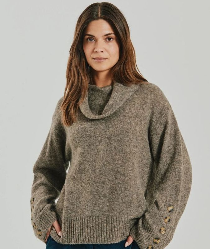 FQALPA-PULLOVER Morel Melange