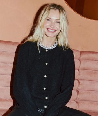 FQGRSFLIRT-CARDIGAN Black