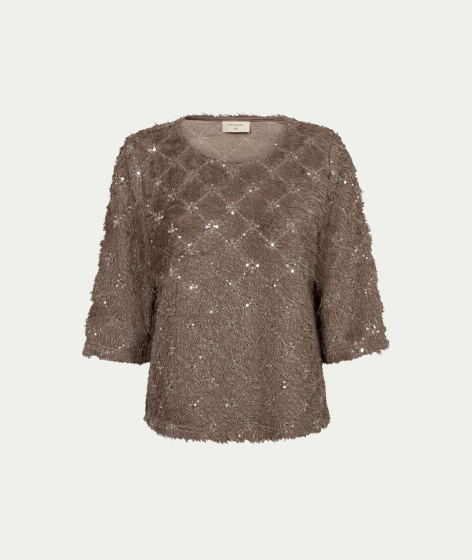 FQNALLE-BLOUSE Desert Taupe