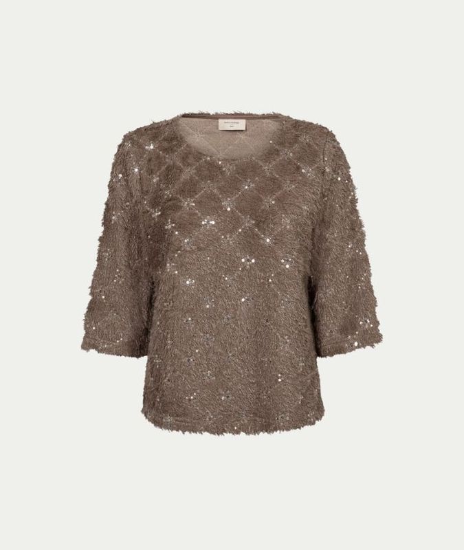 FQNALLE-BLOUSE Desert Taupe