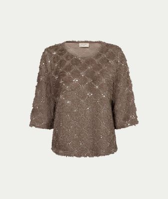 FQNALLE-BLOUSE Desert Taupe