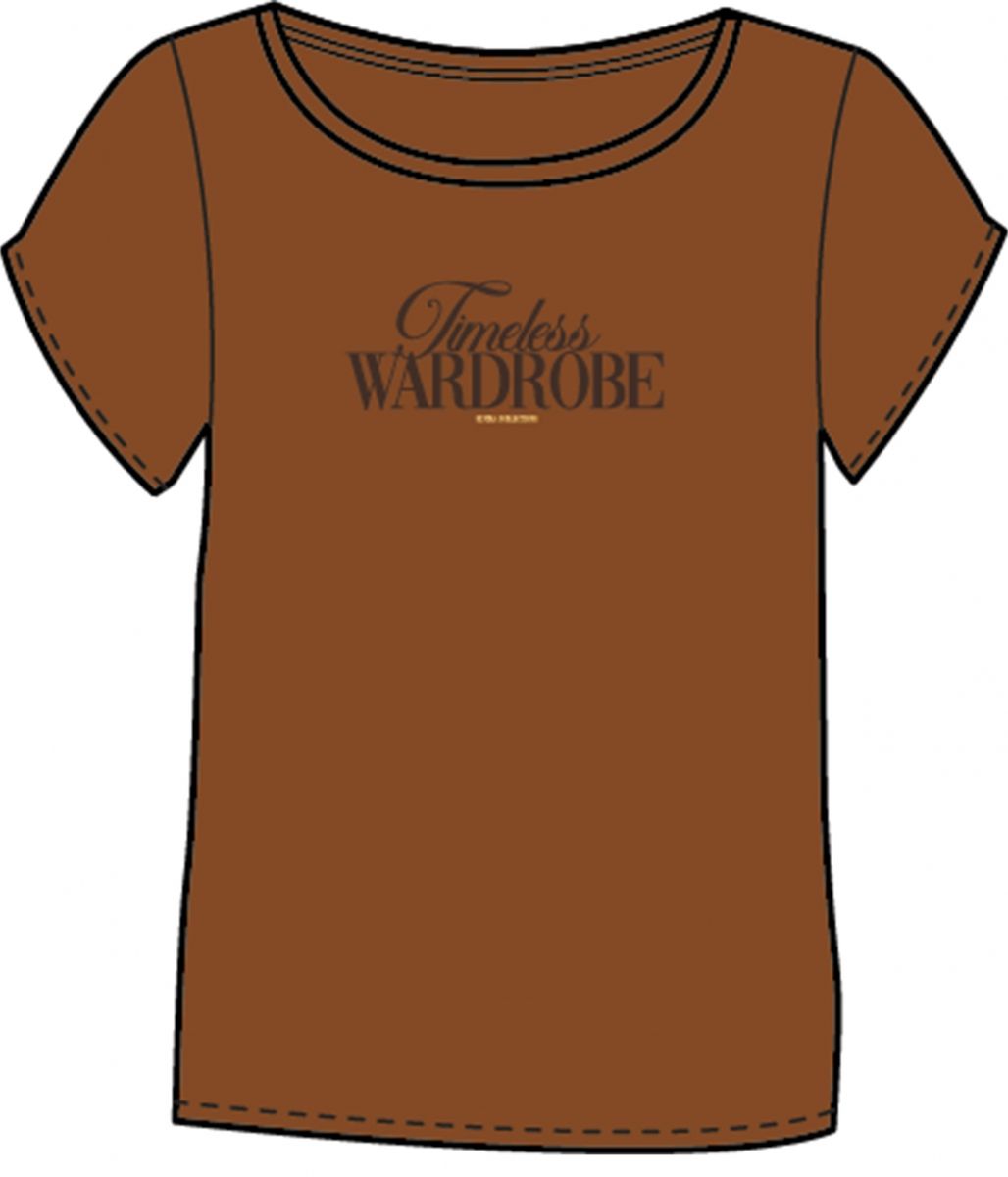 T-shirt Timeless Copper