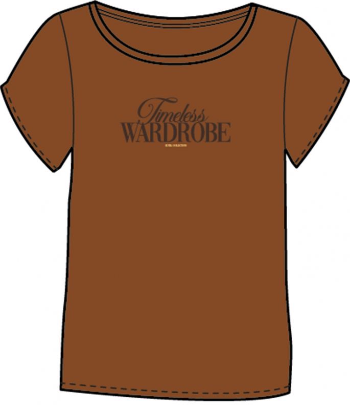 T-shirt Timeless Copper