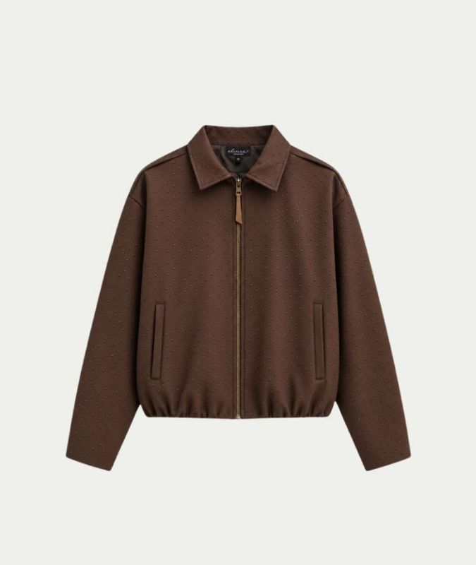 Jacket Kim Walnut Dots