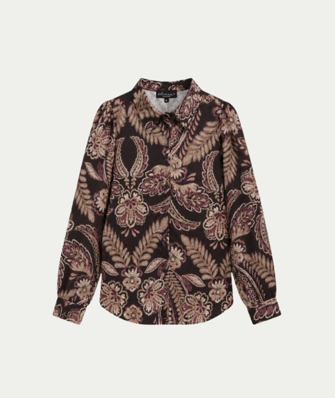 Blouse Marie Grape Paisley