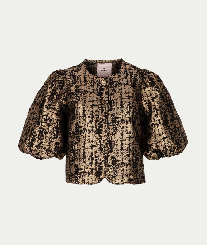 Livia Top Black/Gold