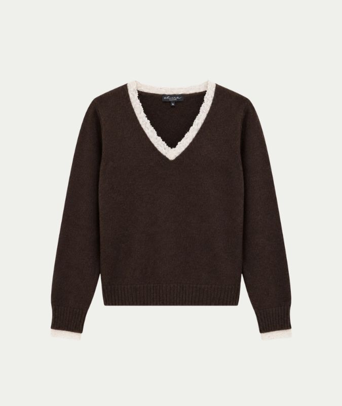 Pullover Nora Dark Walnut