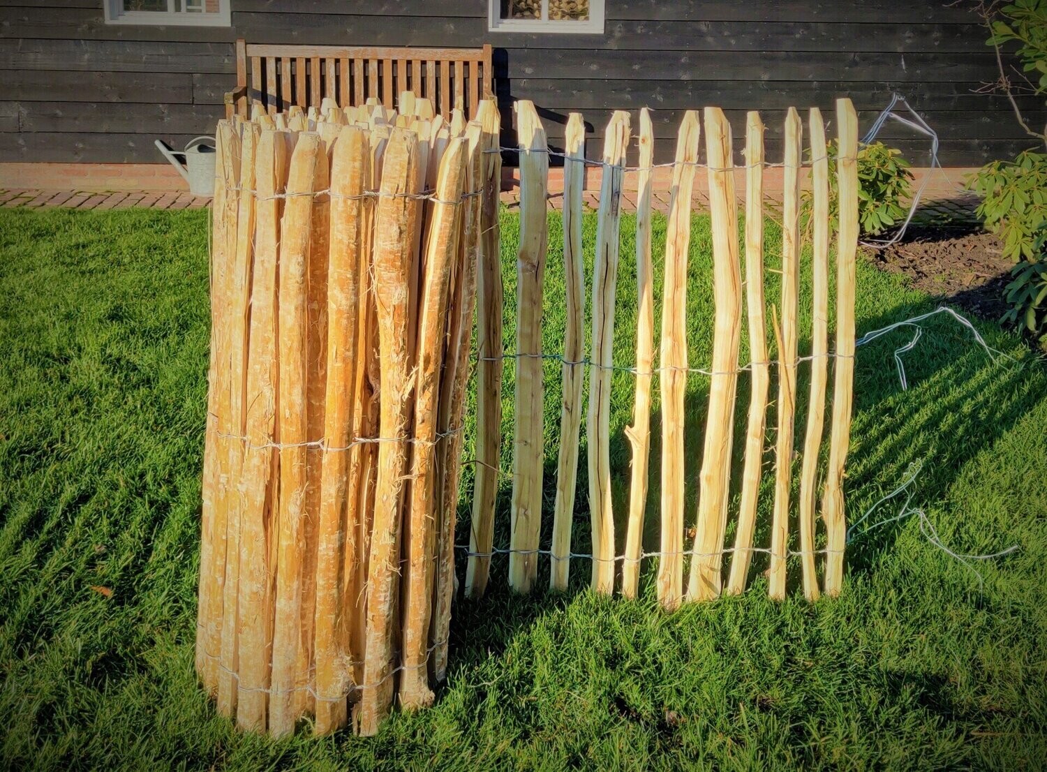 Robinia hekwerk 80 cm hoog, Latafstand: 3-5 cm