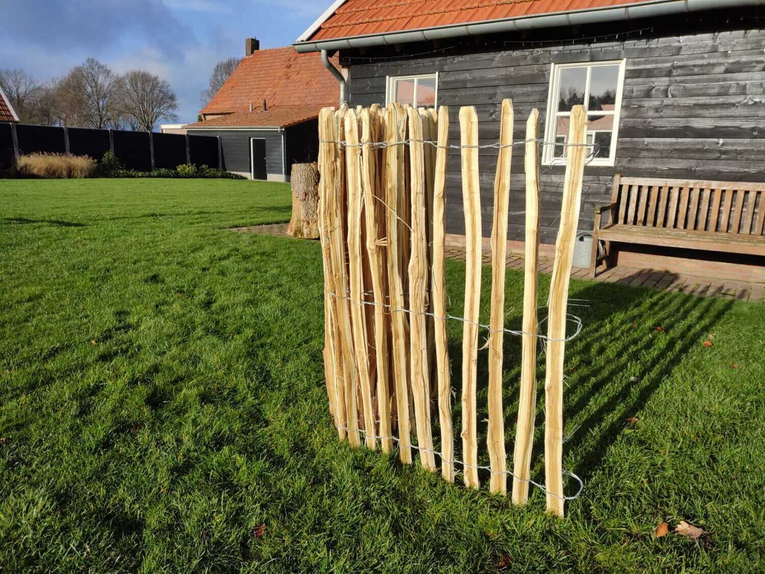 Robinia hekwerk 120 cm uitgerold