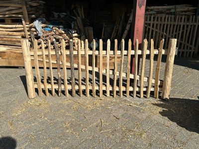 Kastanje tuinpoort 75 cm hoog