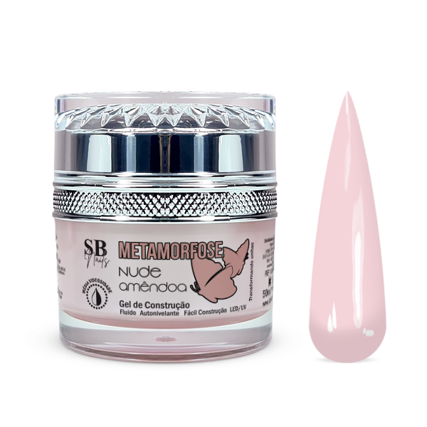 Gel Metamorfose - Nude amêndoa 50ml