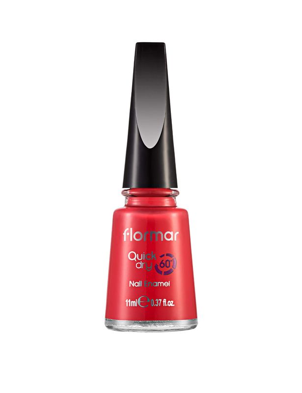 Quick Dry Nail Enamel - 03 Bright Coral