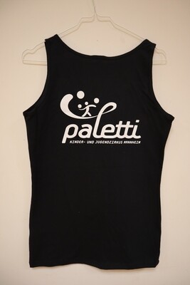 Paletti Tank Top Schwarz Unisex