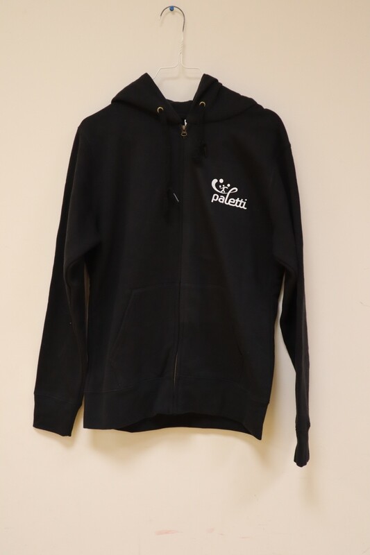 Paletti Kapuzen-Jacke Schwarz Unisex