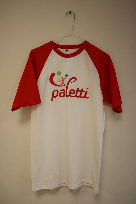 Paletti T-Shirt &quot;Baseball&quot; Navy oder Rot Unisex