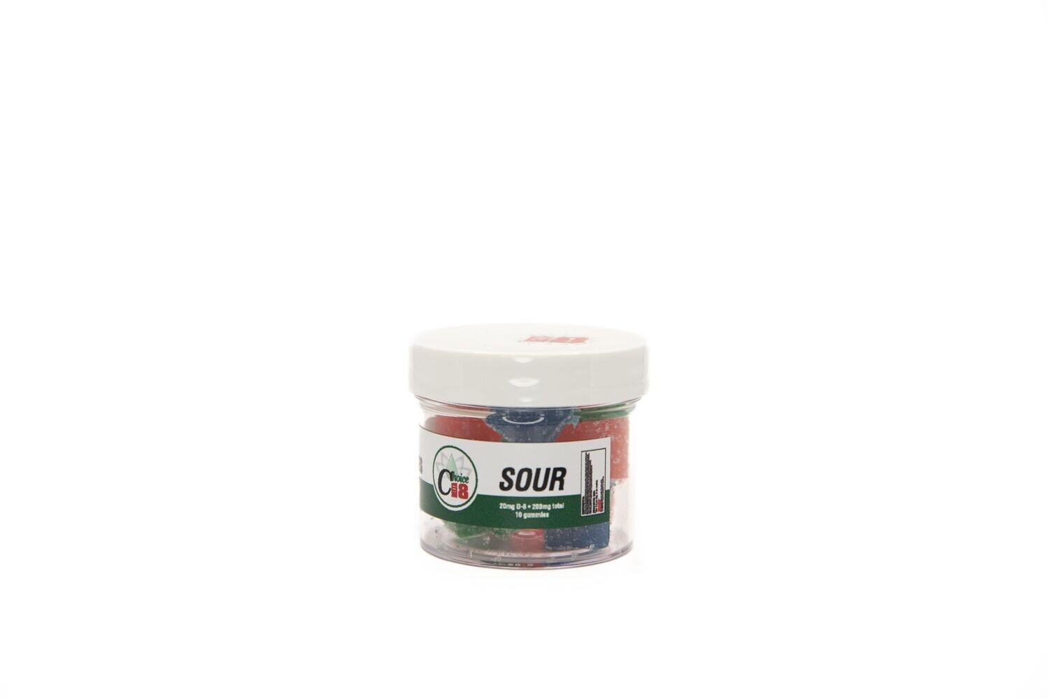 D8 Gummies Sour-Mixed Fruit 200mg 20mg/10pc