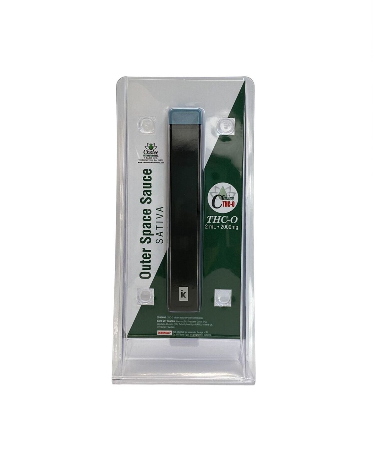 THCO Disposable Outer Space Sauce 2mL Sativa