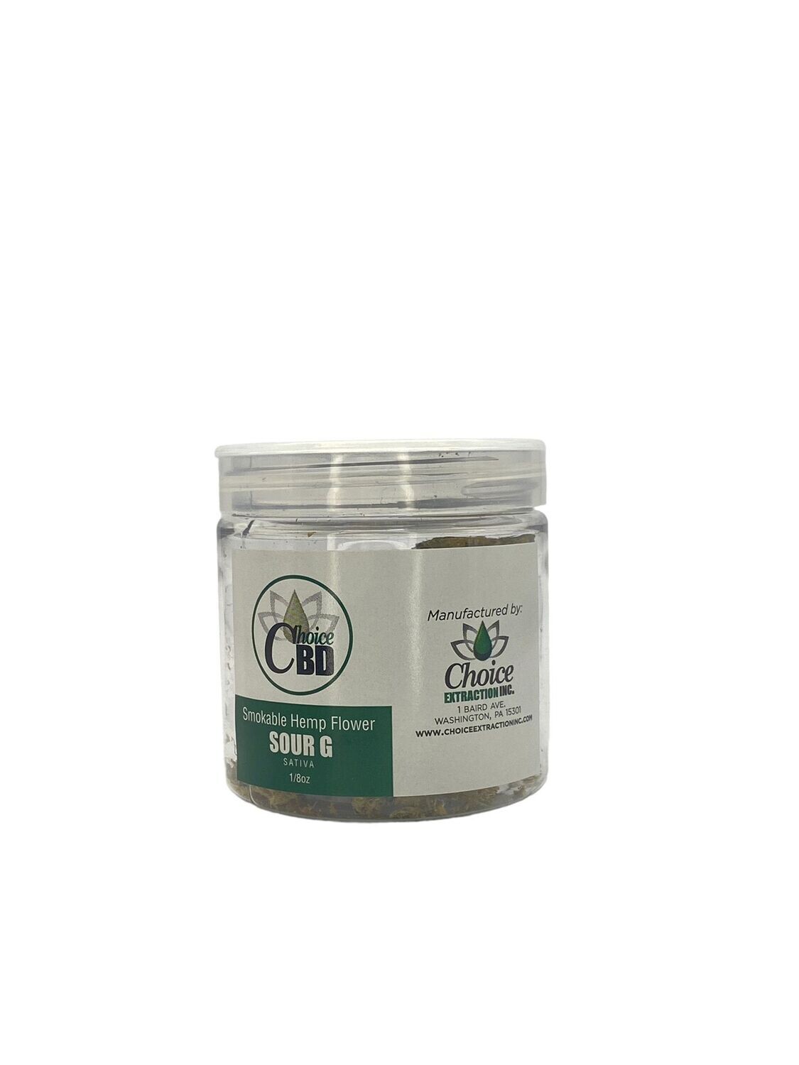 CBG Flower - Sour G 1/8oz (3.5g) - Sativa