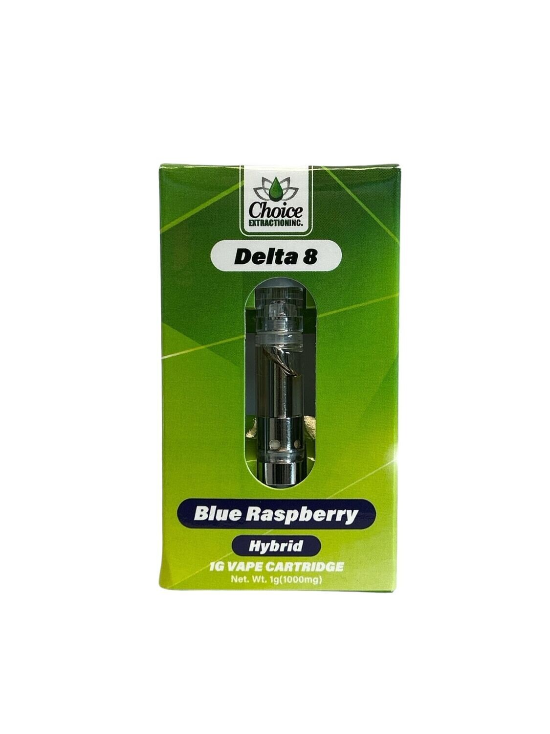 D8 Vape Cart - Blue Raspberry 1mL - Hybrid