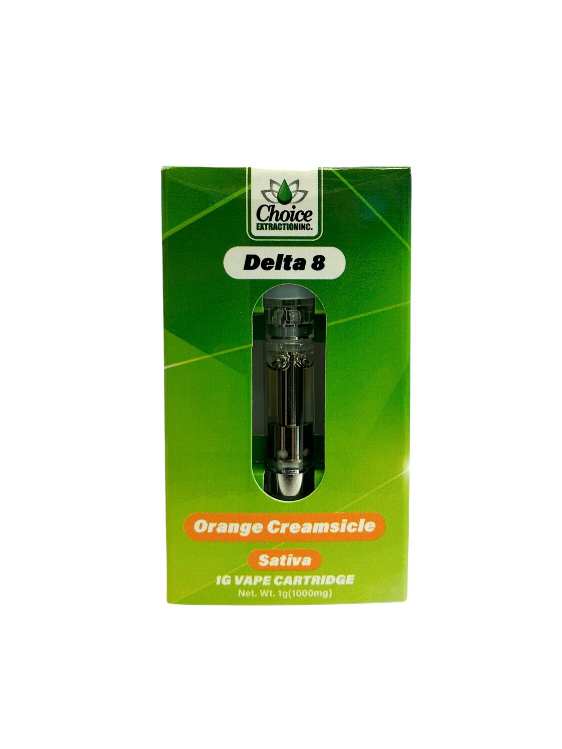 D8 Vape Cart - Orange Creamsicle 1mL - Sativa