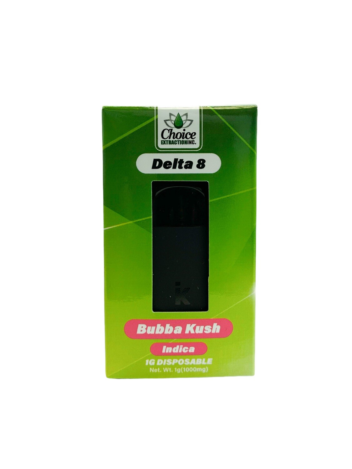 D8 Disposable - Bubba Kush 1mL - Indica