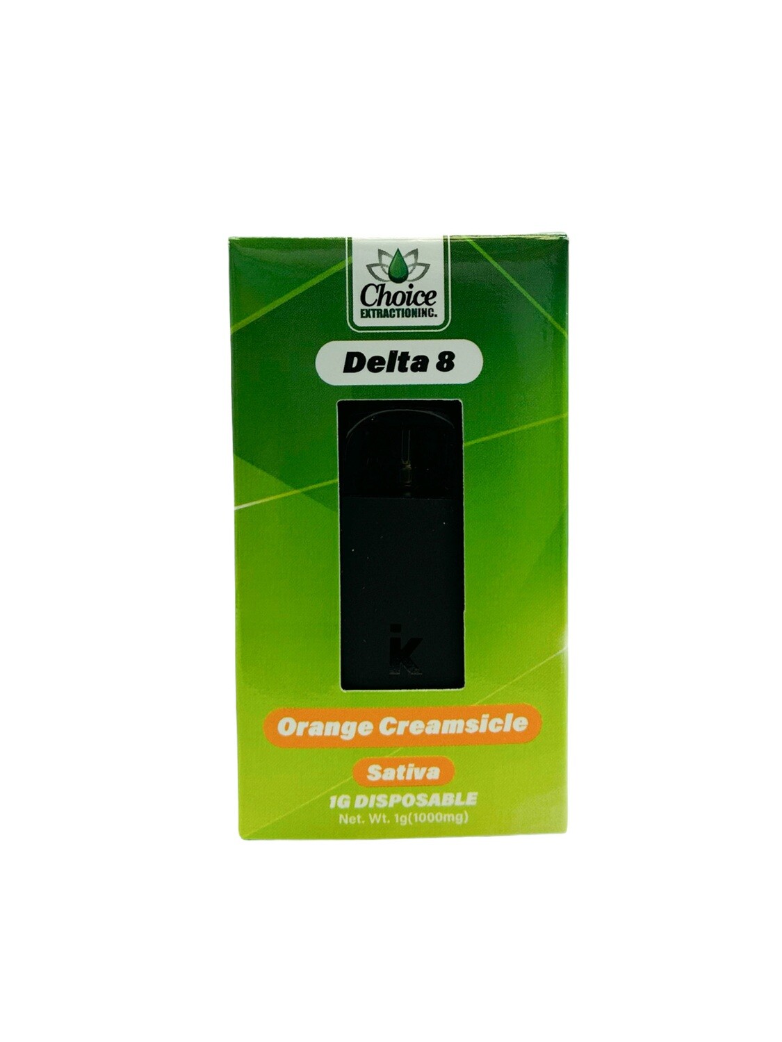 D8 Disposable - Orange Creamsicle 1mL - Sativa