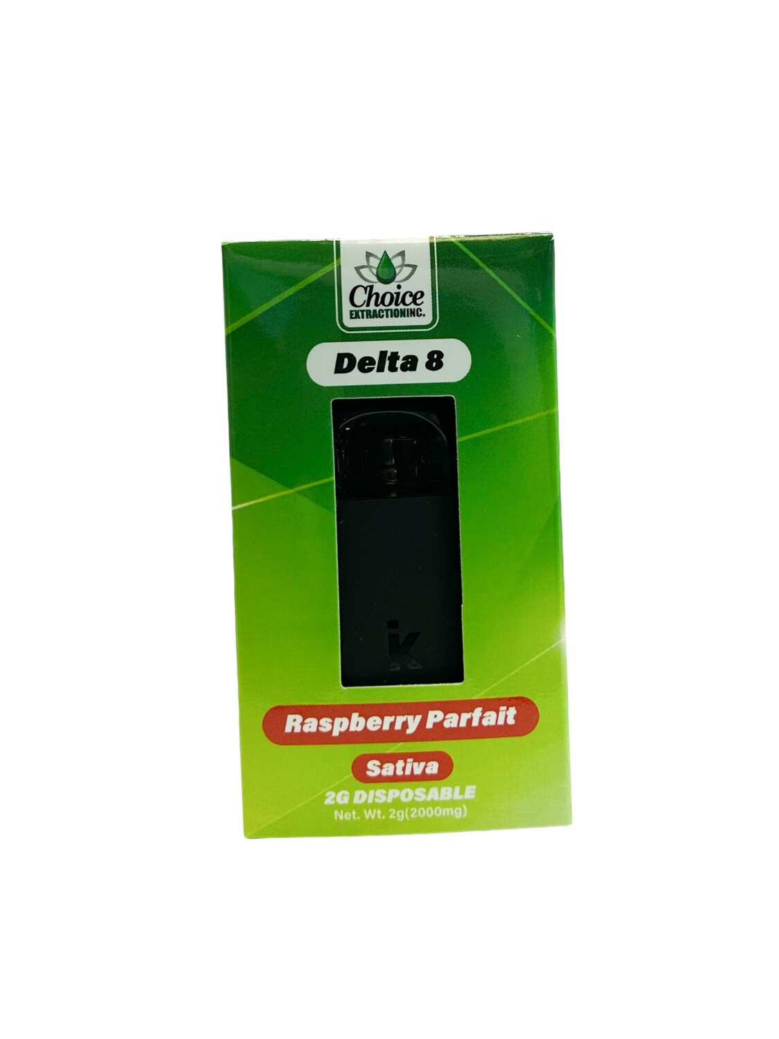 D8 Disposable - Raspberry Parfait 2mL - Sativa