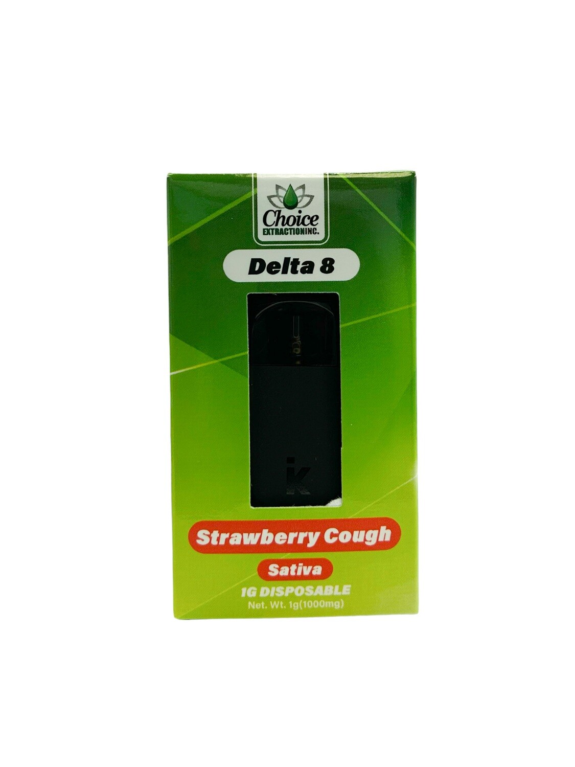 D8 Disposable - Strawberry Cough - 1mL - Sativa