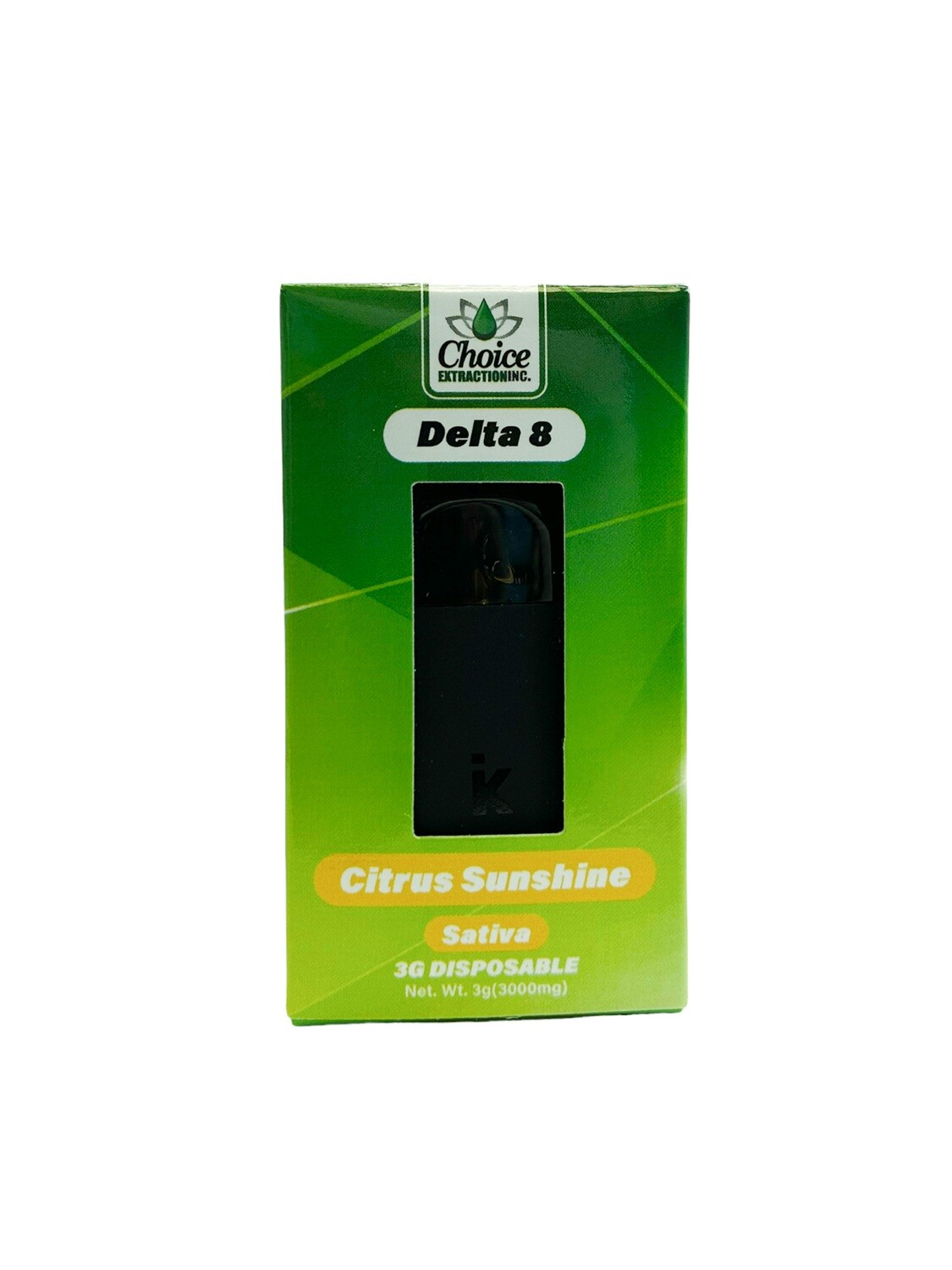 D8 Disposable - Citrus Sunshine 3mL - Sativa