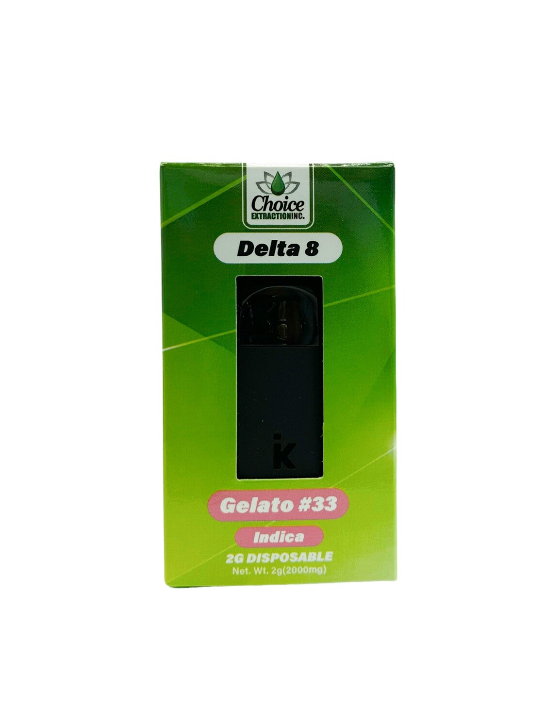 D8 Disposable - Gelato #33 2mL - Indica