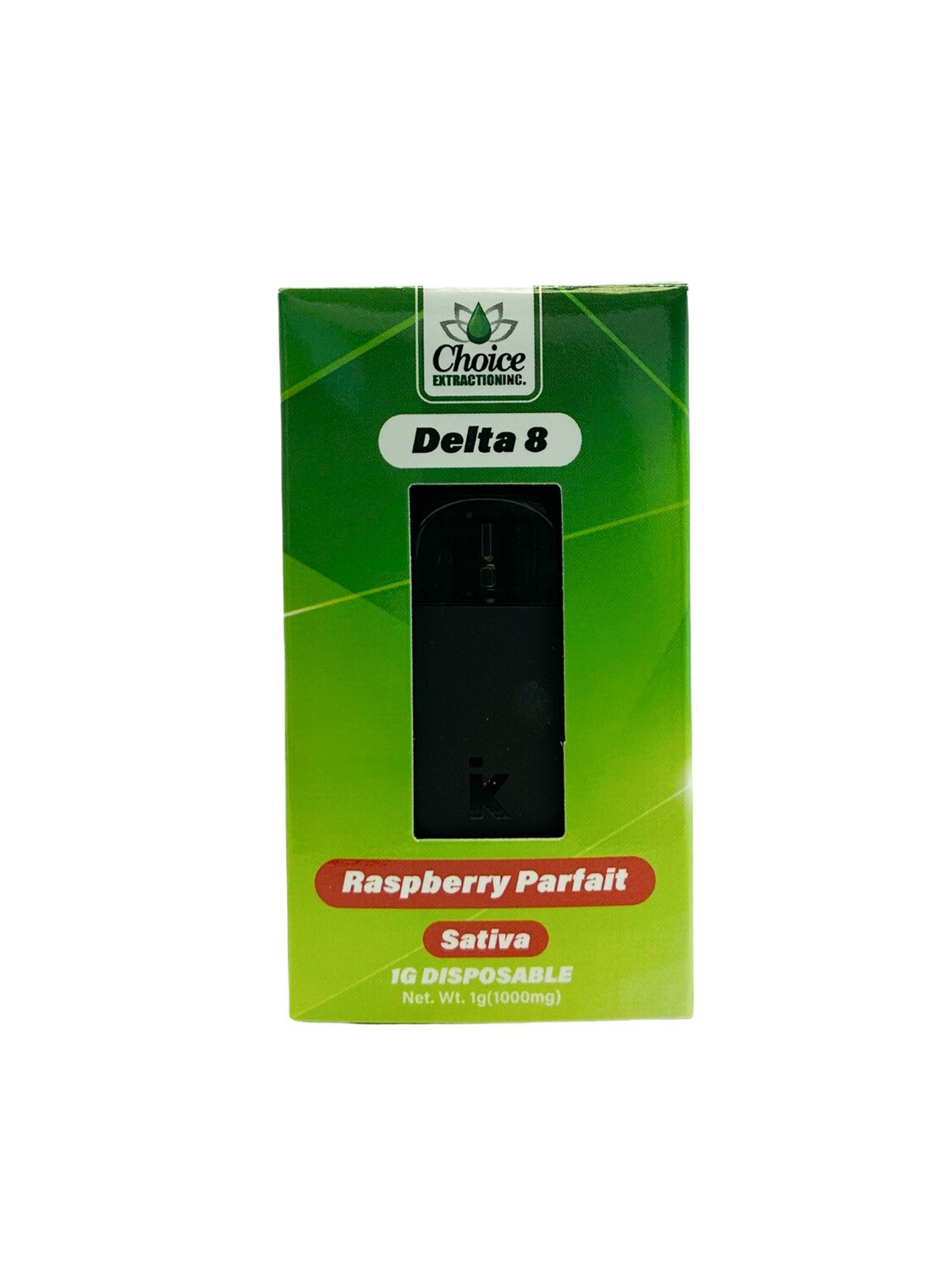 D8 Disposable - Raspberry Parfait 1mL - Sativa