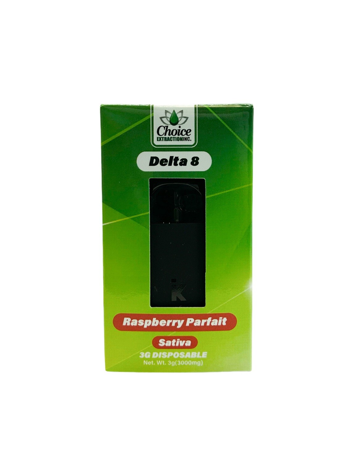 D8 Disposable - Raspberry Parfait 3mL - Sativa