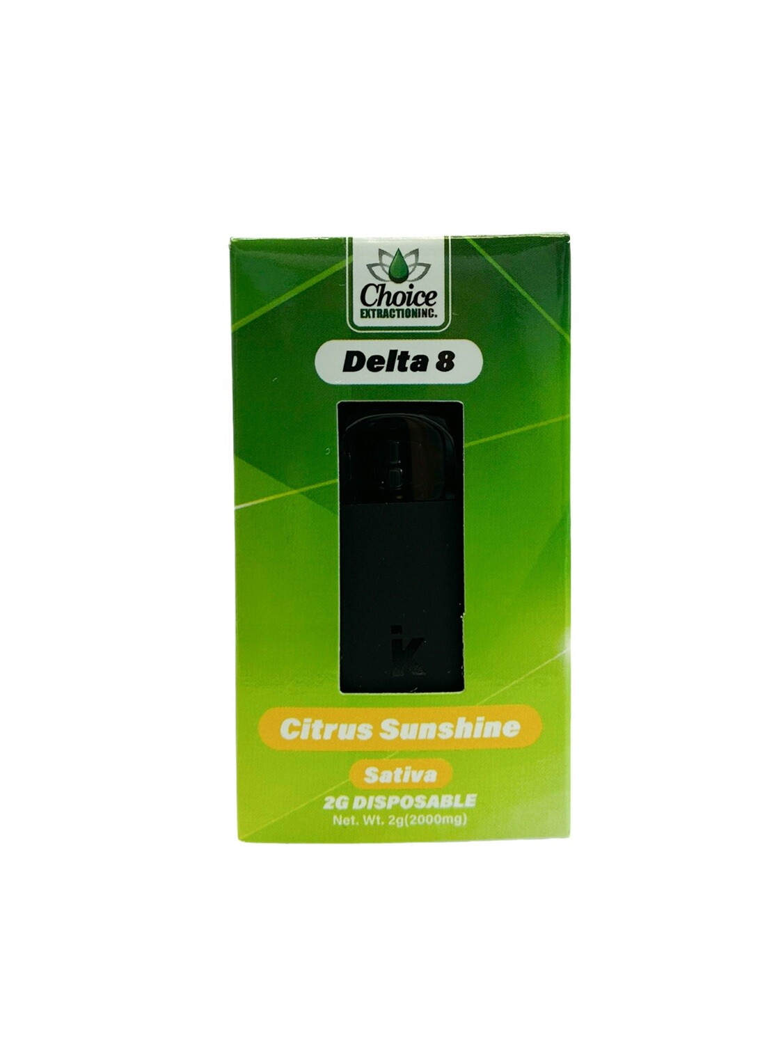D8 Disposable - Citrus Sunshine 2mL - Sativa