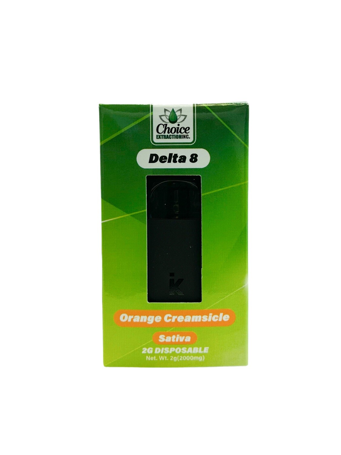 D8 Disposable - Orange Creamsicle 2mL - Sativa