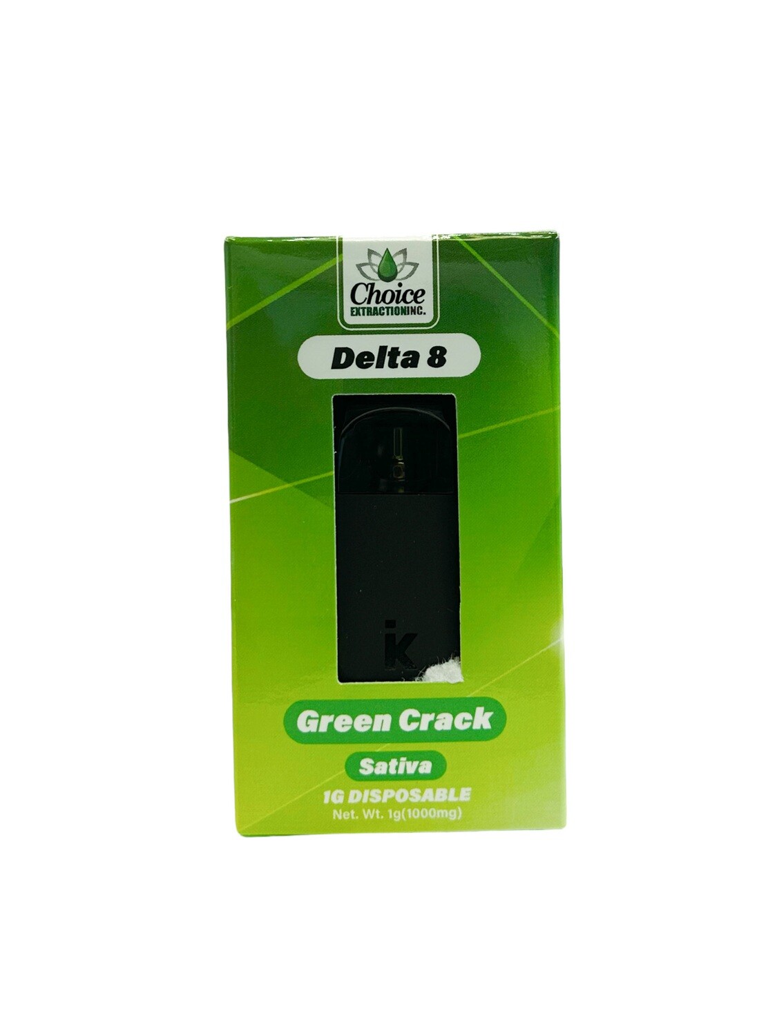D8 Disposable - Green Crack 1mL - Sativa