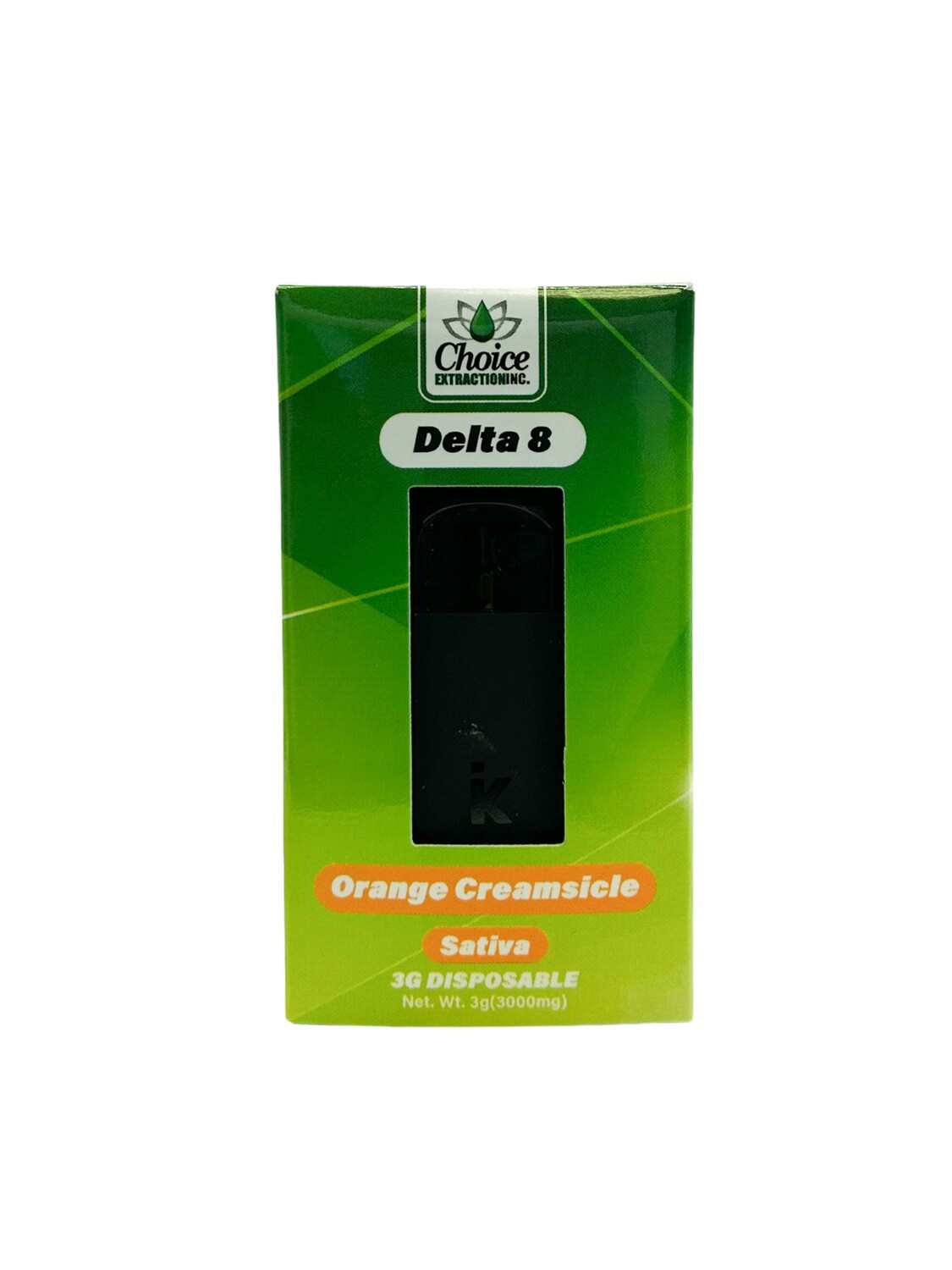D8 Disposable - Orange Creamsicle 3mL - Sativa