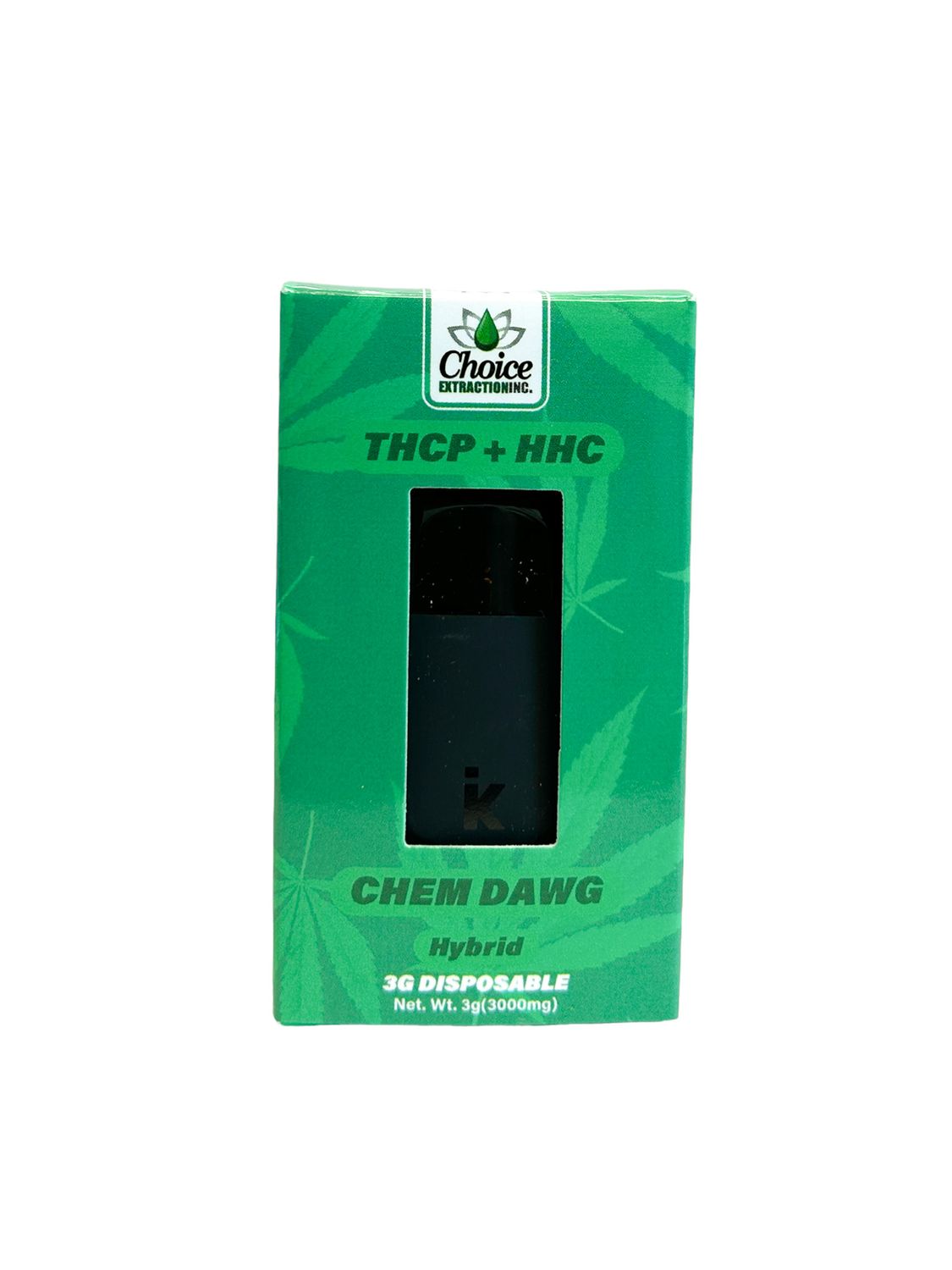 THCP + HHC Disposable - Chem Dawg 15mg/2400mg - 3mL - Hybrid