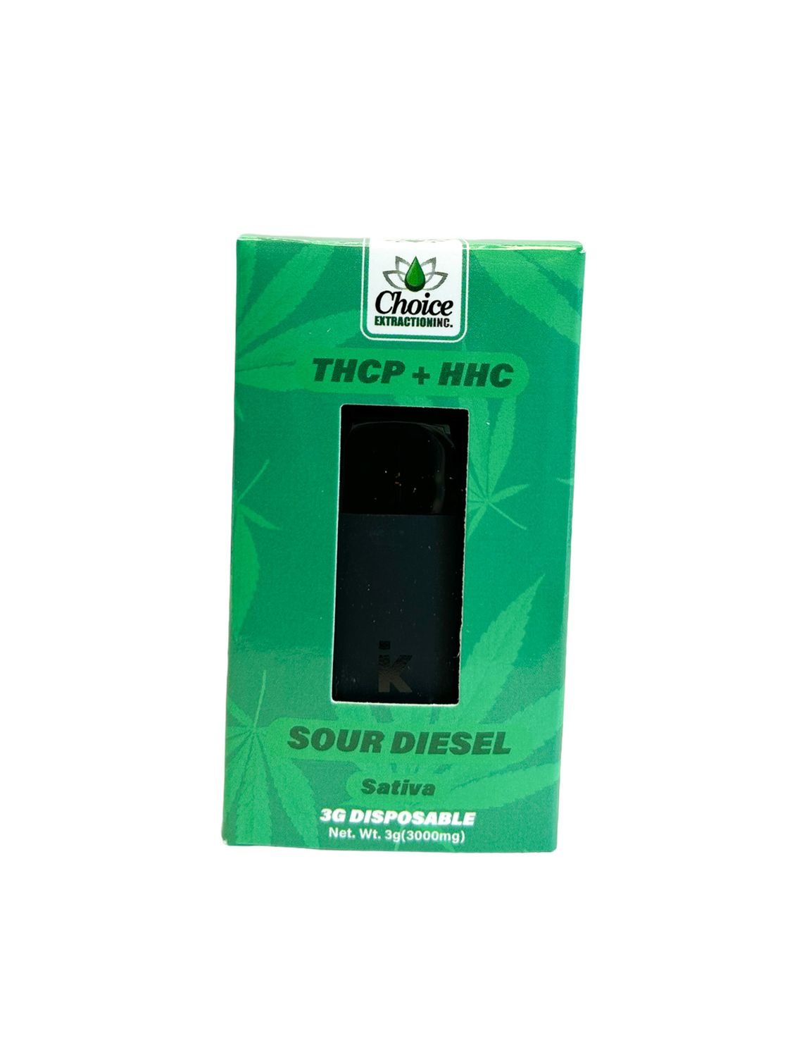 THCP + HHC Disposable - Sour Diesel 15mg/2400mg - 3mL - Sativa