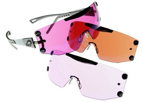 Kit Outlaw X6, 3 lentes, Hastes em Carbono
