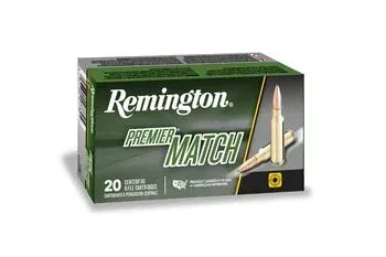 Remington Premier Match, 223 Rem, 69 Grain, MatchKing Open Tip Match, 3000 fps