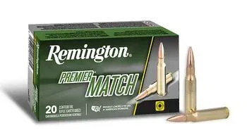 Remington,Premier Match, 308 Win, 175 Grain, MatchKing Open Tip Match, 2610 fps